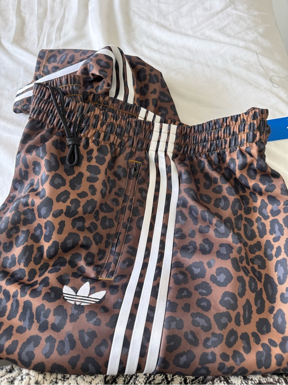 adidas Originals Men's Firebird Loose Leopard Track Pants